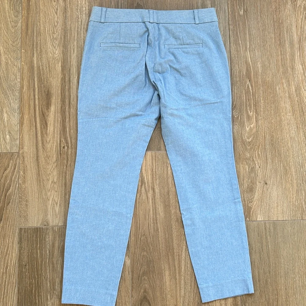 Banana Republic Women Sloan light blue pants Size 2 Petite - Picture 2 of 11